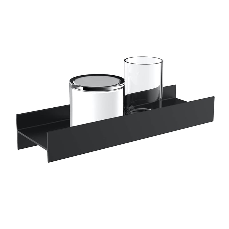Emco S85 Badaccessoire-Set B: 320 H: 125 schwarz matt 853113400