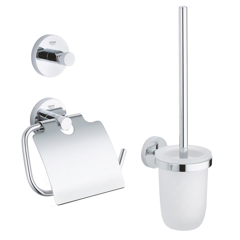 Grohe Essentials Badaccessoire-Set chrom 40407001