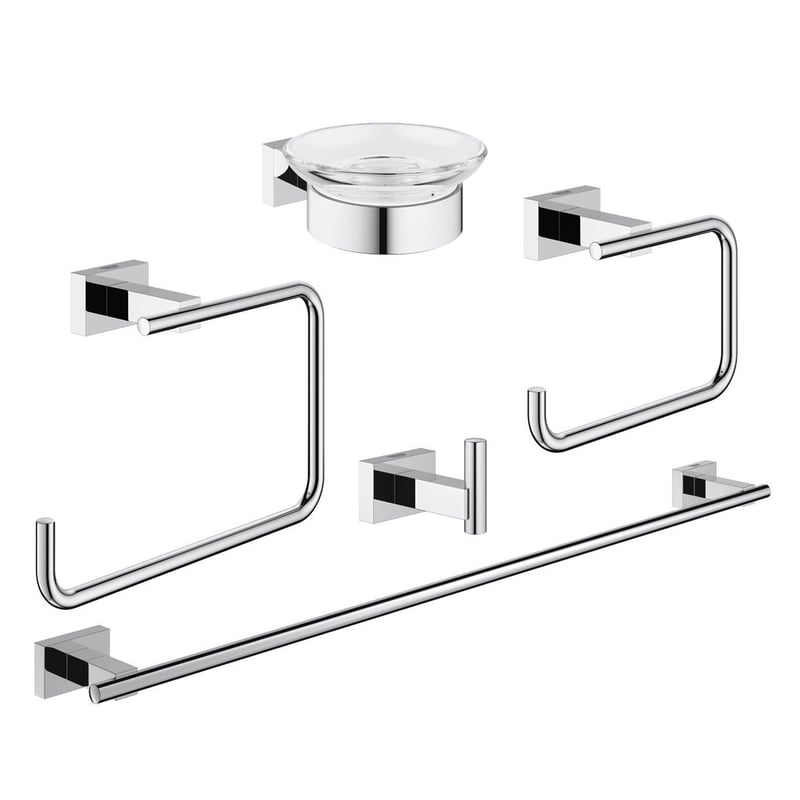 Grohe Essentials Badaccessoire-Set chrom 40758001