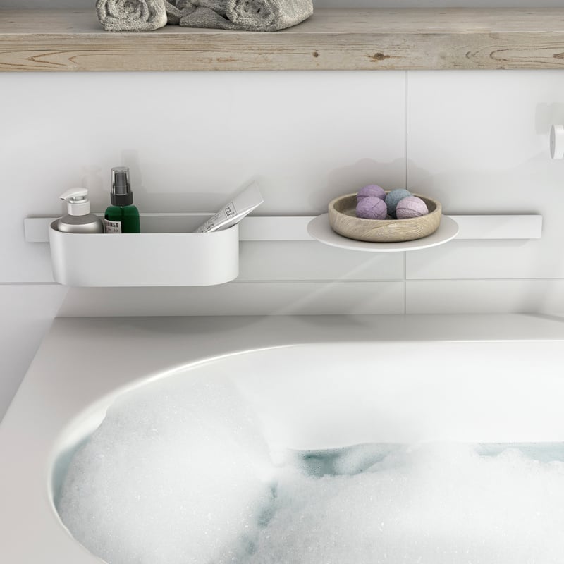 hansgrohe WallStoris Badaccessoire-Set weiß matt 27966700