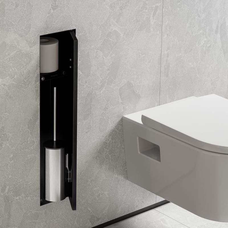 hansgrohe XtraStoris Rock WC-Modul B: 240 H: 690 56060670