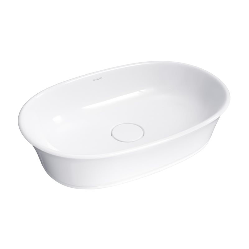 OMNIRES CLASSICA Aufsatzwaschtisch B: 61 H: 14.3 weiß CLASSICAUNBP